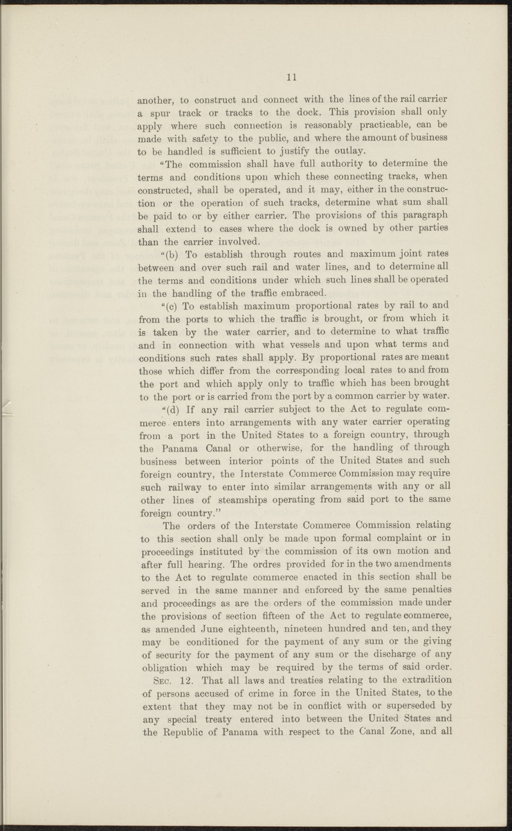 Rapport betreffende de gevolgen der opening van het Panama-kanaal voor Nederland en koloniën (1912) - 