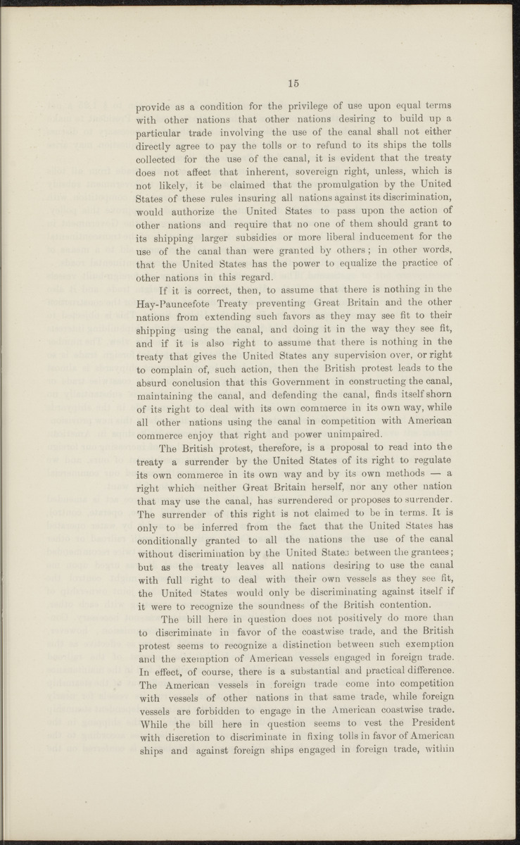 Rapport betreffende de gevolgen der opening van het Panama-kanaal voor Nederland en koloniën (1912) - 