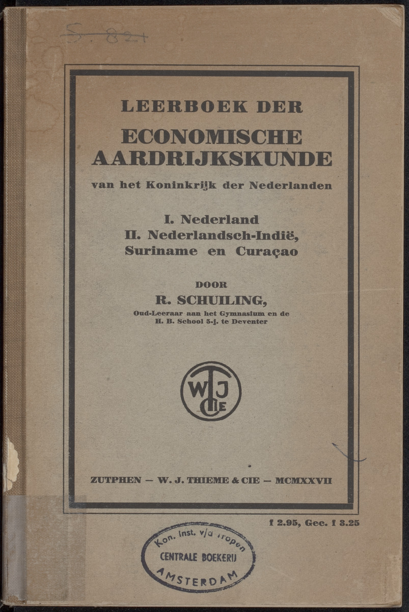 Leerboek der economische aardrijkskunde van het koninkrijk der Nederlanden - 