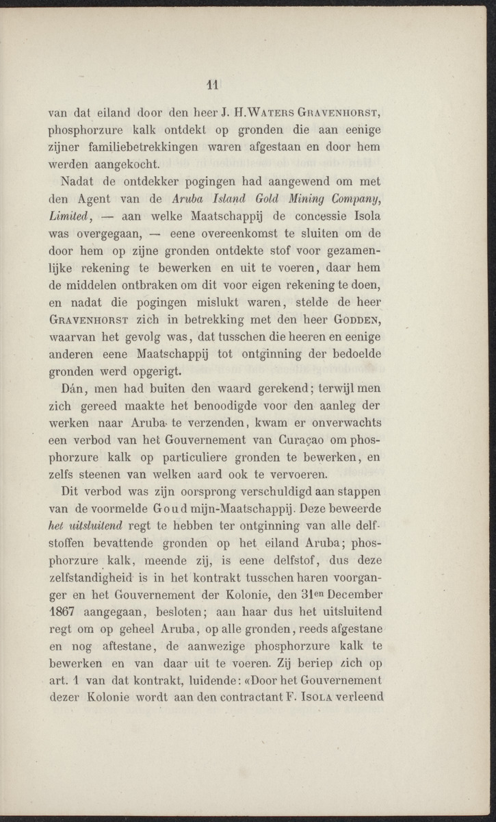 De natuurlijke hulpbronnen van de kolonie Curaçao - 