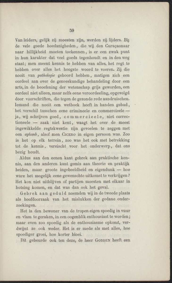 De natuurlijke hulpbronnen van de kolonie Curaçao - 