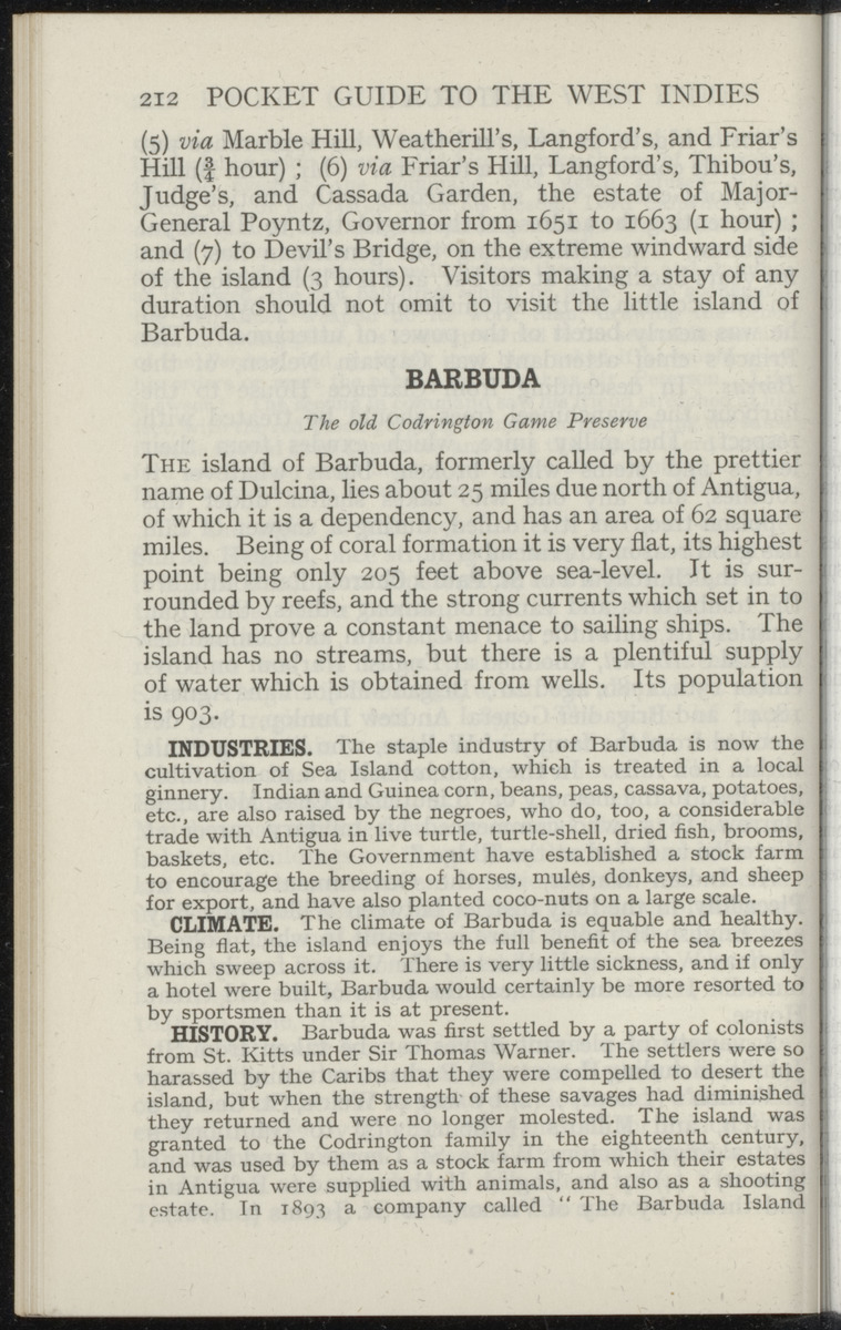 The pocket guide to the West-Indies, British Guiana, British Honduras, the Bermudas, the Spanish Main and the Panama canal - 