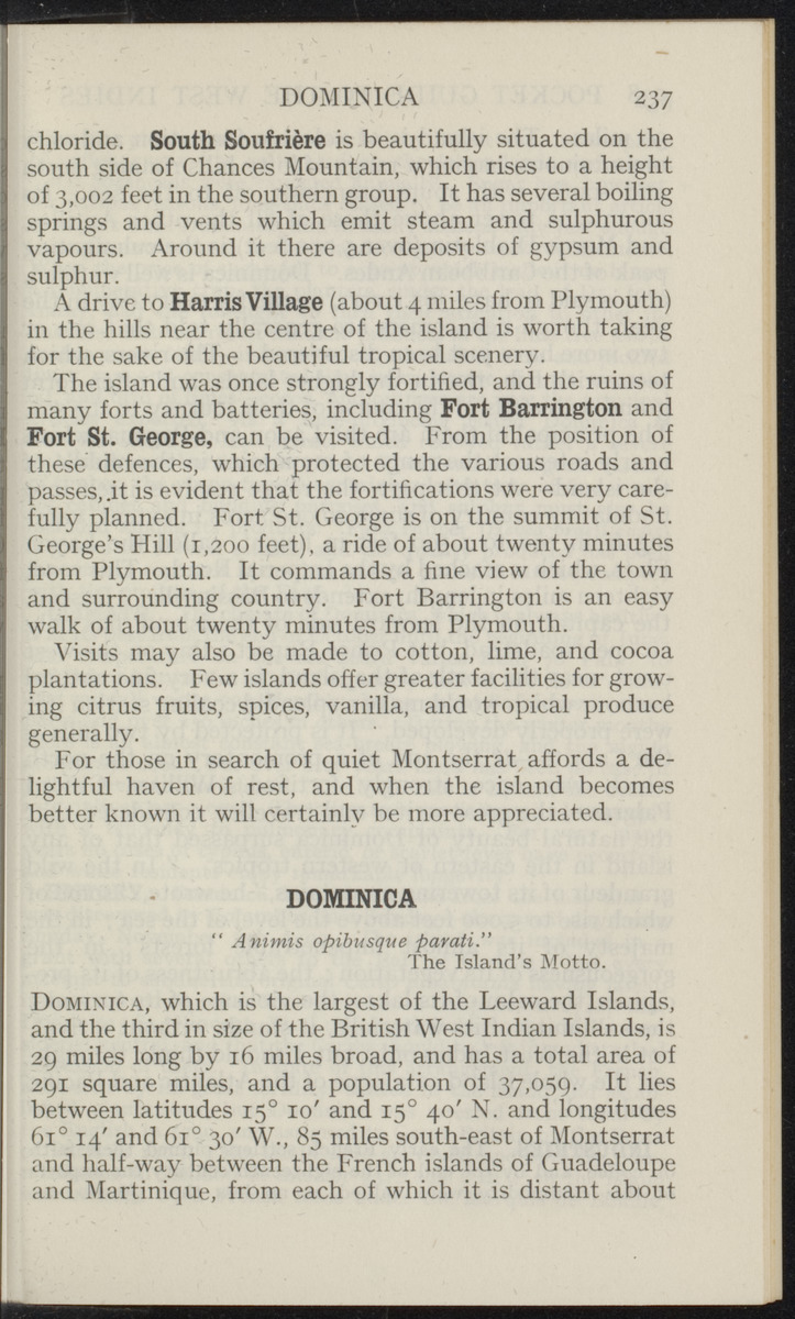 The pocket guide to the West-Indies, British Guiana, British Honduras, the Bermudas, the Spanish Main and the Panama canal - 