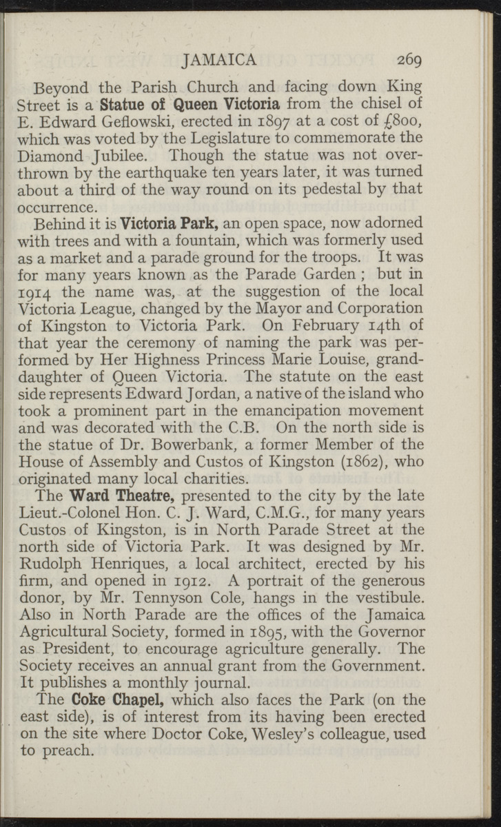 The pocket guide to the West-Indies, British Guiana, British Honduras, the Bermudas, the Spanish Main and the Panama canal - 