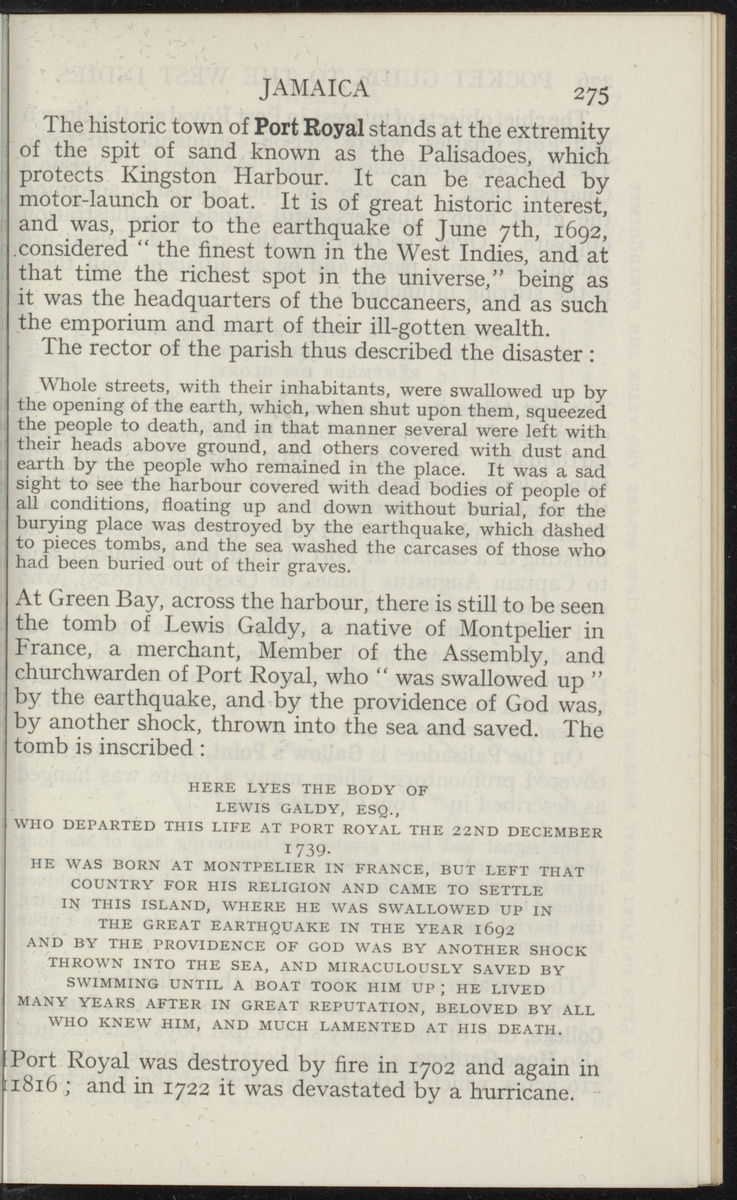 The pocket guide to the West-Indies, British Guiana, British Honduras, the Bermudas, the Spanish Main and the Panama canal - 