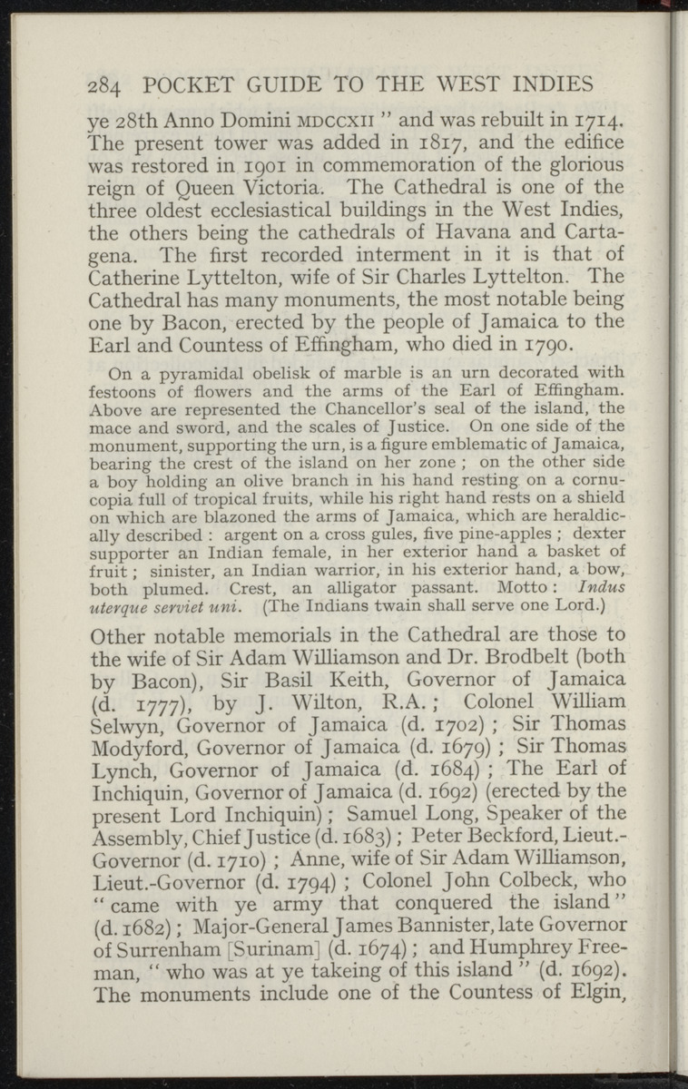 The pocket guide to the West-Indies, British Guiana, British Honduras, the Bermudas, the Spanish Main and the Panama canal - 