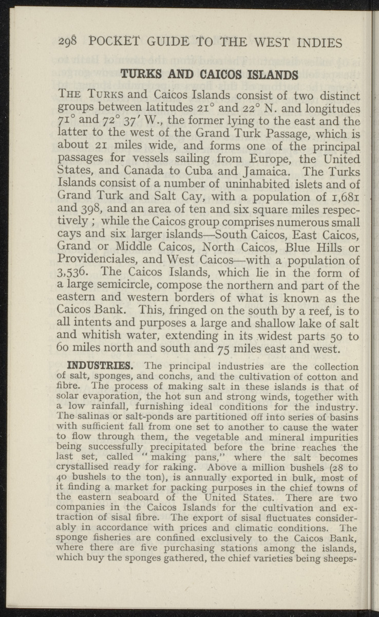 The pocket guide to the West-Indies, British Guiana, British Honduras, the Bermudas, the Spanish Main and the Panama canal - 
