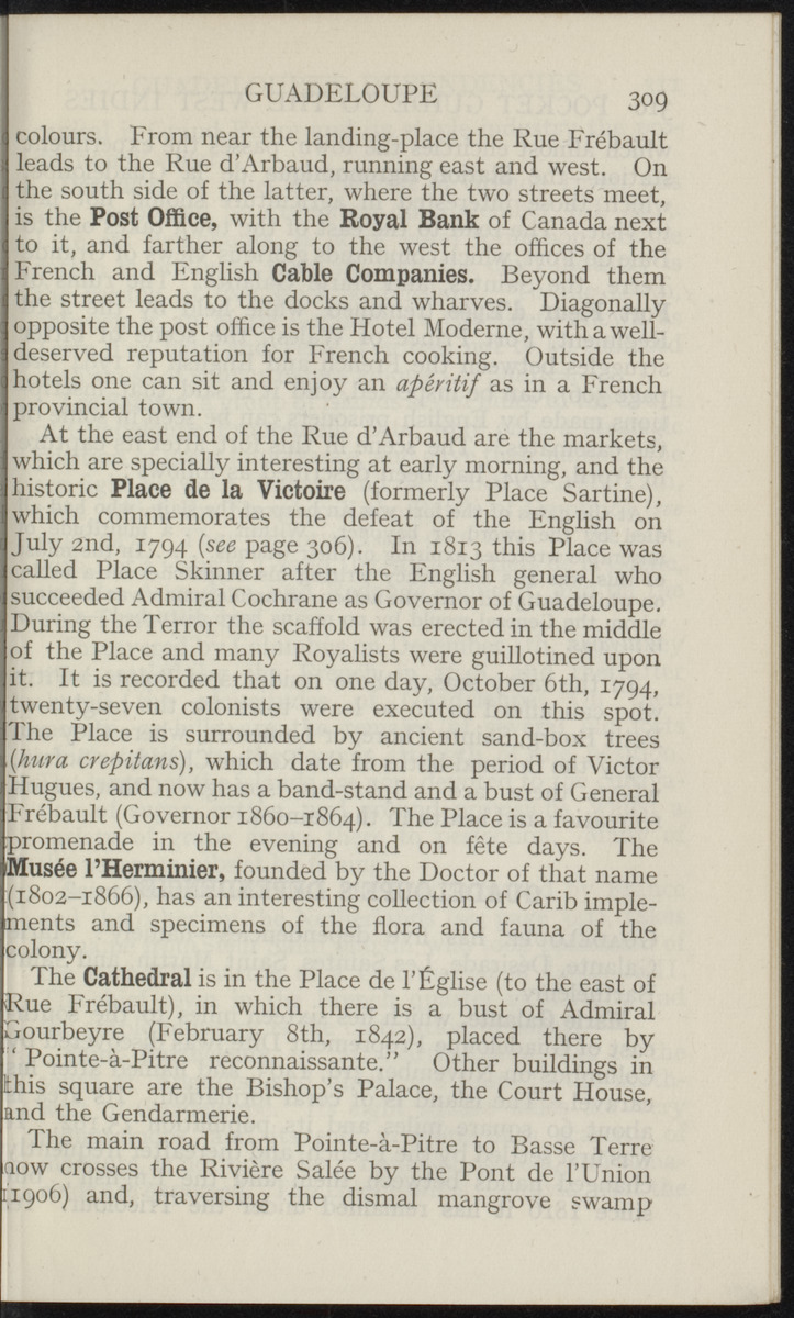 The pocket guide to the West-Indies, British Guiana, British Honduras, the Bermudas, the Spanish Main and the Panama canal - 