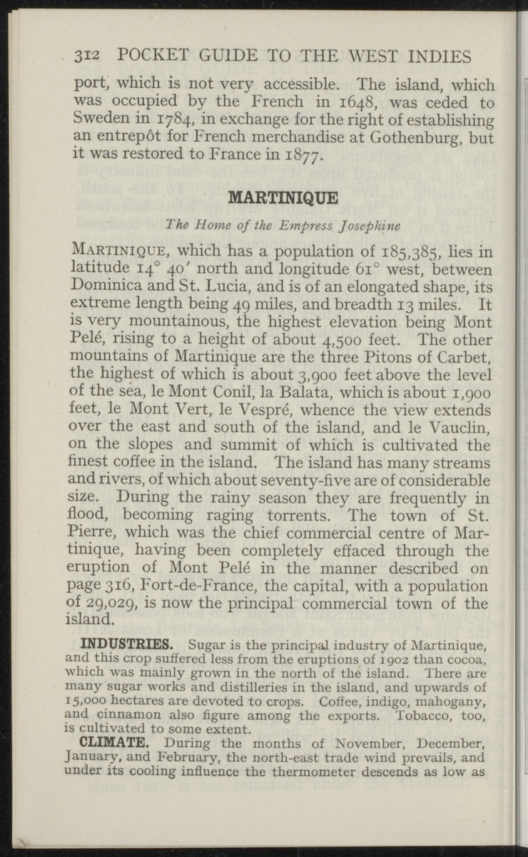 The pocket guide to the West-Indies, British Guiana, British Honduras, the Bermudas, the Spanish Main and the Panama canal - 