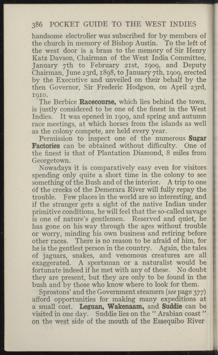 The pocket guide to the West-Indies, British Guiana, British Honduras, the Bermudas, the Spanish Main and the Panama canal - 
