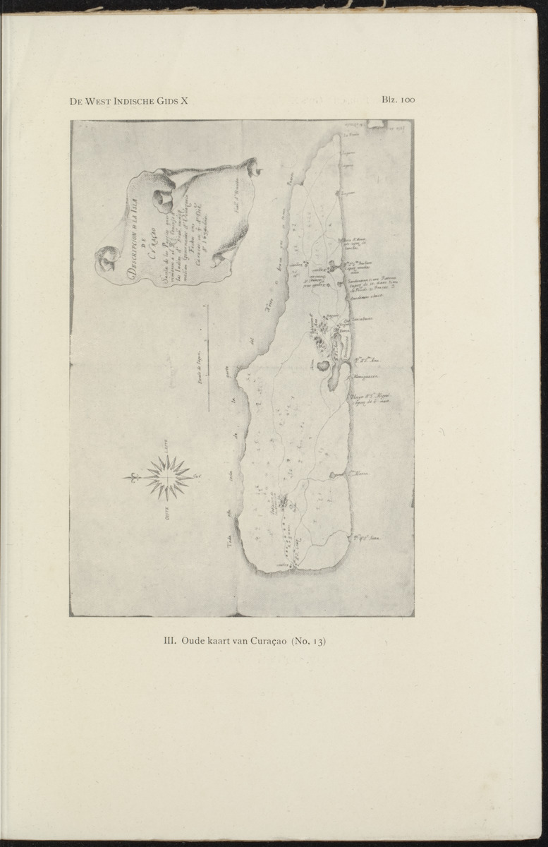 De oudste kaarten van het eiland Curaçao - 