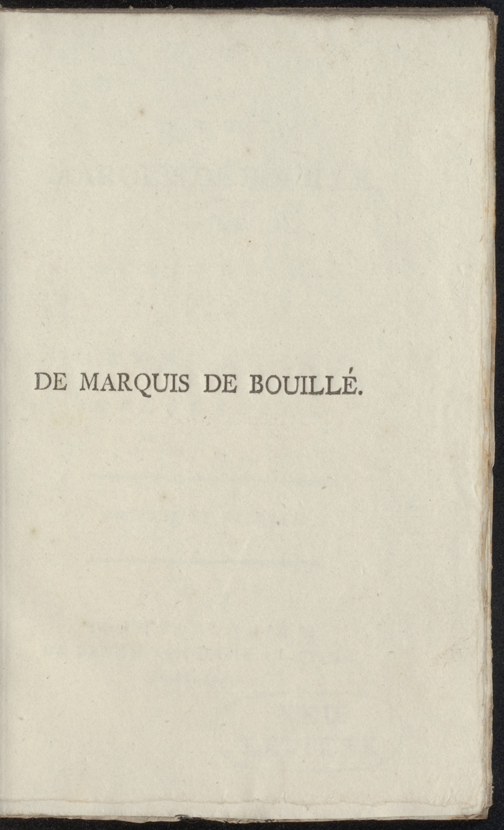 De Marquis de Bouillé of De herövering van St. Eustatius - 