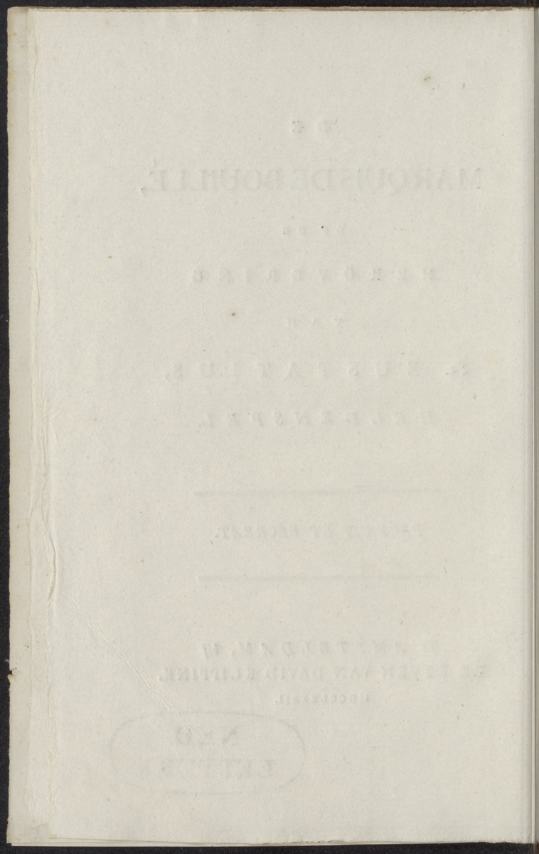 De Marquis de Bouillé of De herövering van St. Eustatius - 