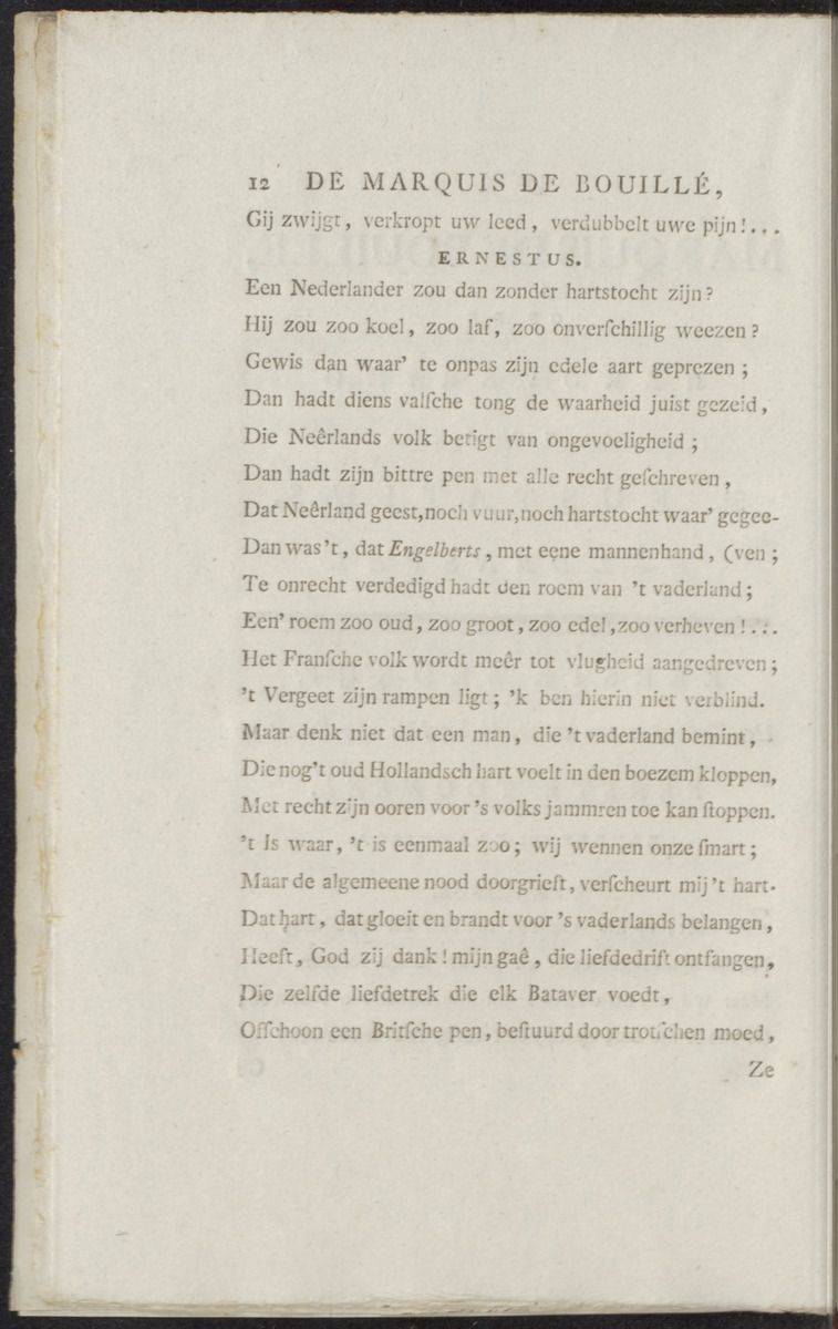 De Marquis de Bouillé of De herövering van St. Eustatius - 