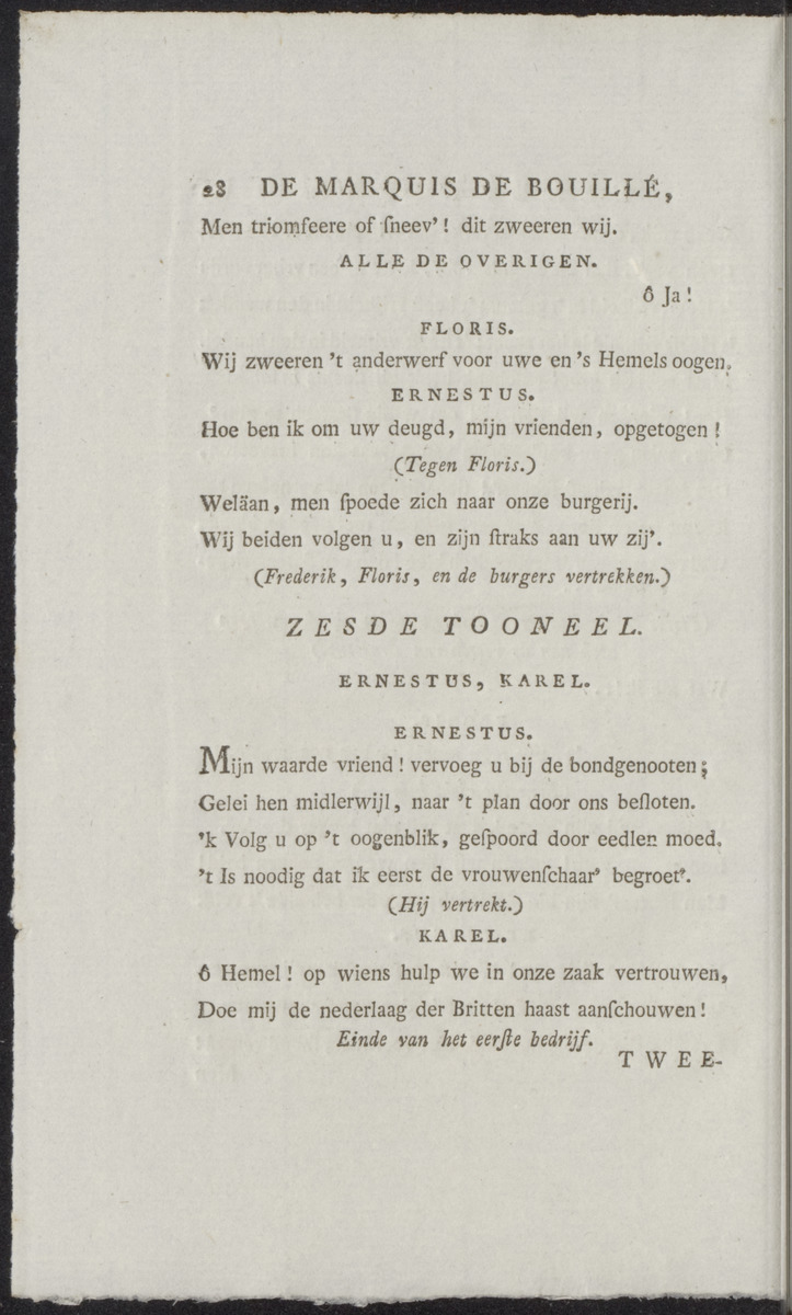 De Marquis de Bouillé of De herövering van St. Eustatius - 