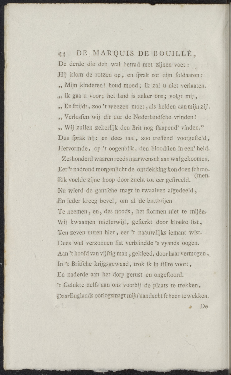 De Marquis de Bouillé of De herövering van St. Eustatius - 