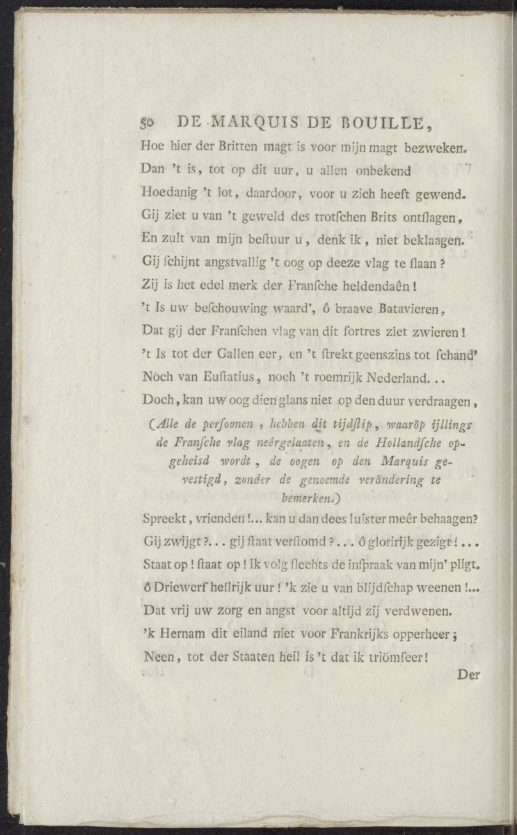 De Marquis de Bouillé of De herövering van St. Eustatius - 