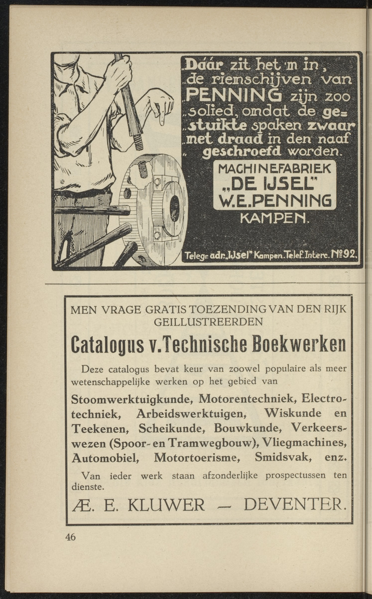 De technische vraagbaak voor Nederland en koloniën - 