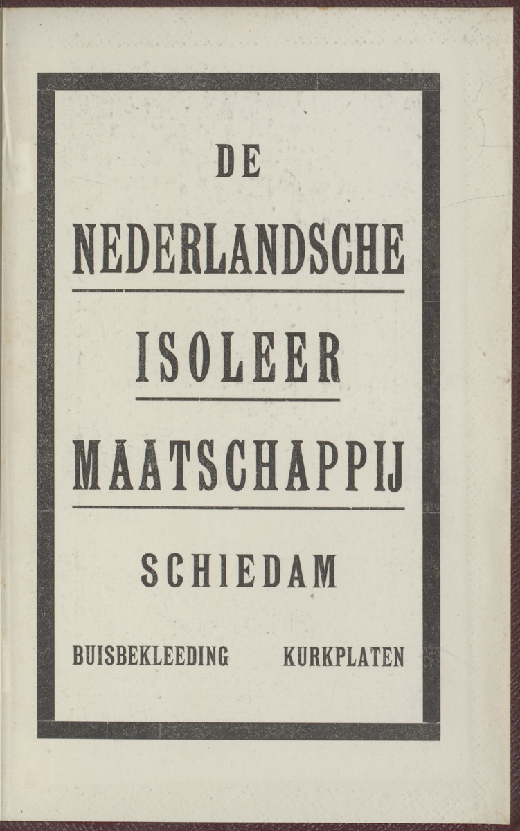 De technische vraagbaak voor Nederland en koloniën - 