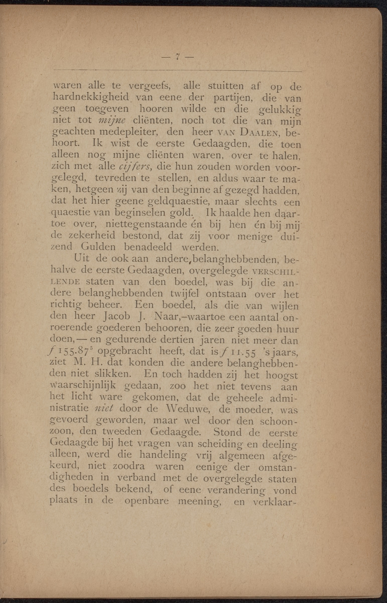 Wie heeft beheerd? en hoe is beheerd? - 
