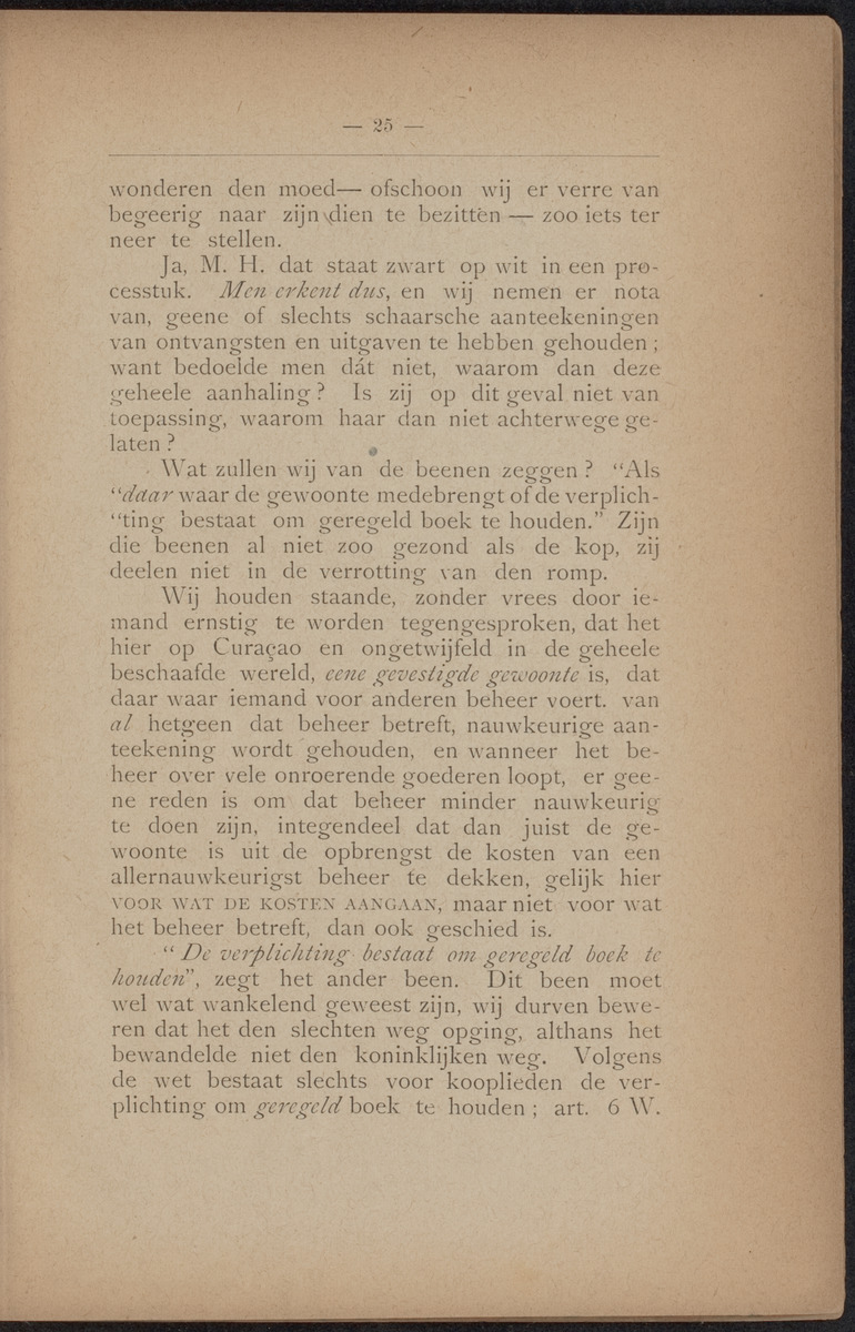 Wie heeft beheerd? en hoe is beheerd? - 