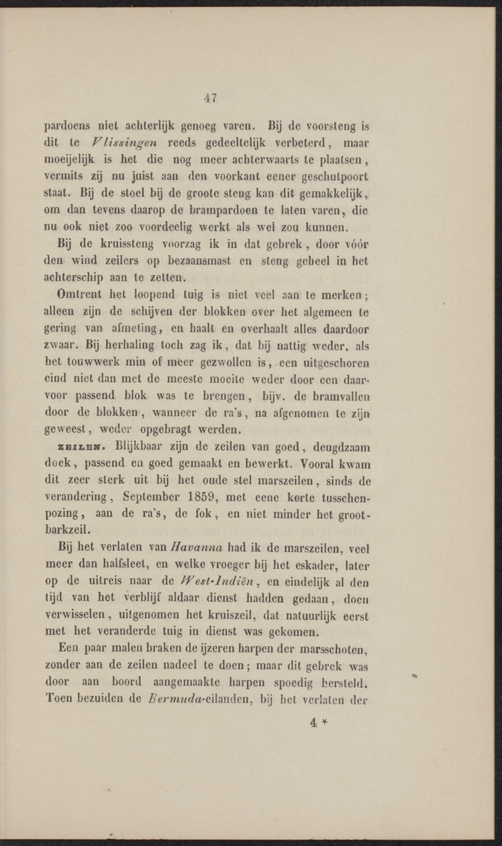 Rapport der reis van Z.M. Stoomschip Vesuvius, van Curaçao naar Nederland, onder het aandoen van de havens St. Domingo, Kingstown en Havanna - 