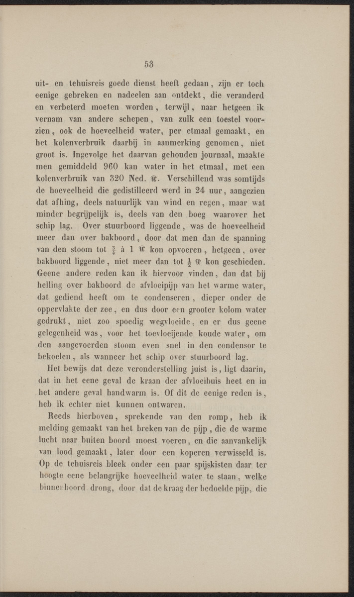 Rapport der reis van Z.M. Stoomschip Vesuvius, van Curaçao naar Nederland, onder het aandoen van de havens St. Domingo, Kingstown en Havanna - 
