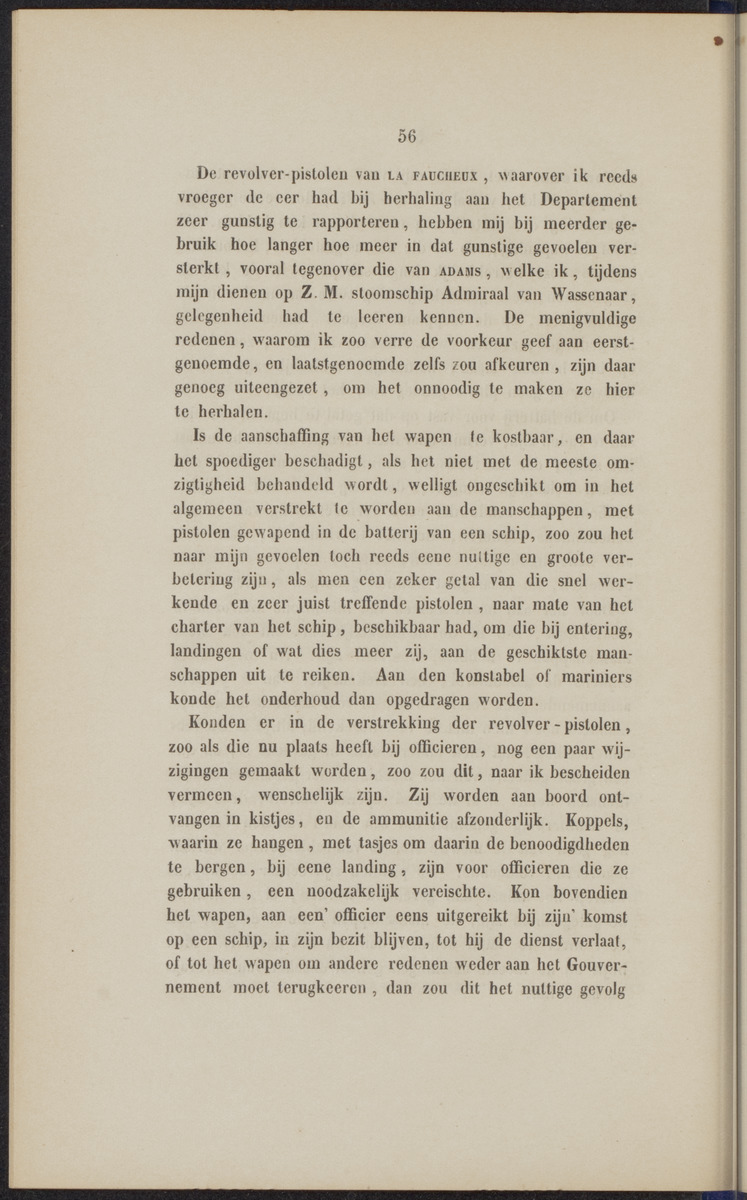 Rapport der reis van Z.M. Stoomschip Vesuvius, van Curaçao naar Nederland, onder het aandoen van de havens St. Domingo, Kingstown en Havanna - 