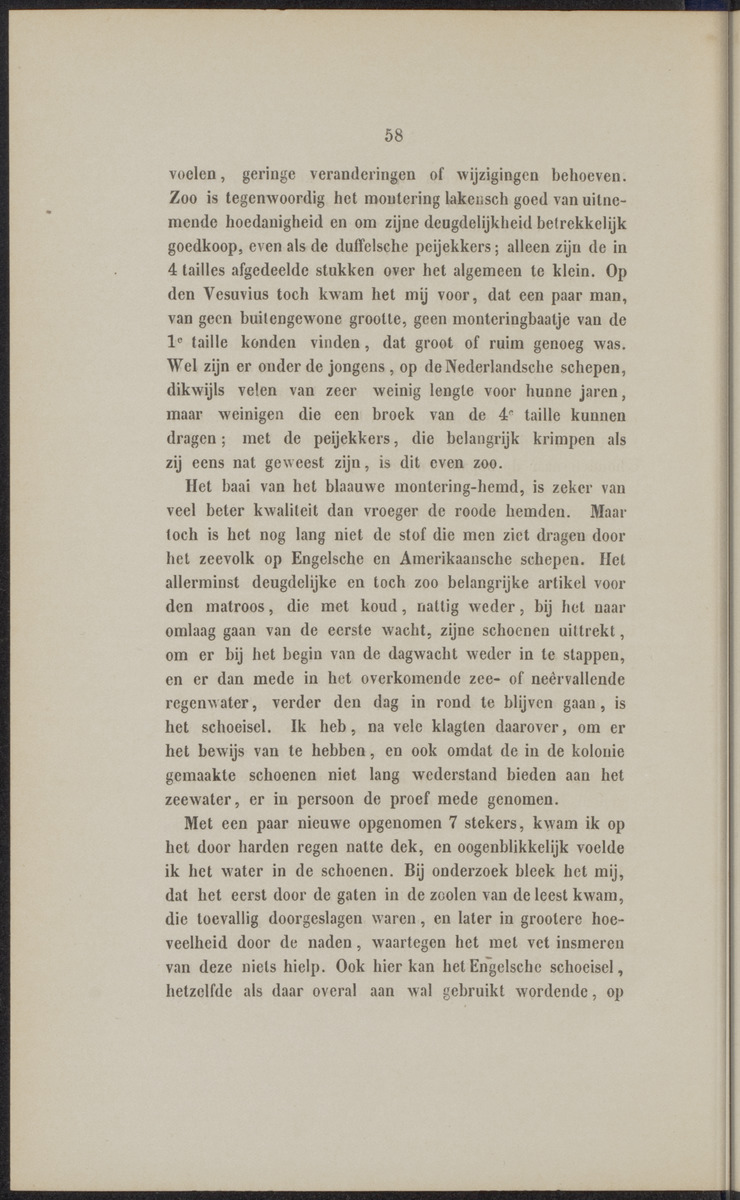 Rapport der reis van Z.M. Stoomschip Vesuvius, van Curaçao naar Nederland, onder het aandoen van de havens St. Domingo, Kingstown en Havanna - 