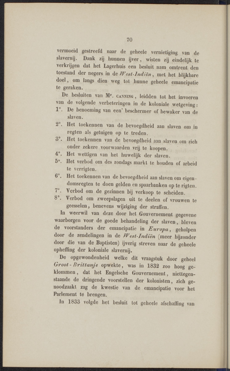 Rapport der reis van Z.M. Stoomschip Vesuvius, van Curaçao naar Nederland, onder het aandoen van de havens St. Domingo, Kingstown en Havanna - 