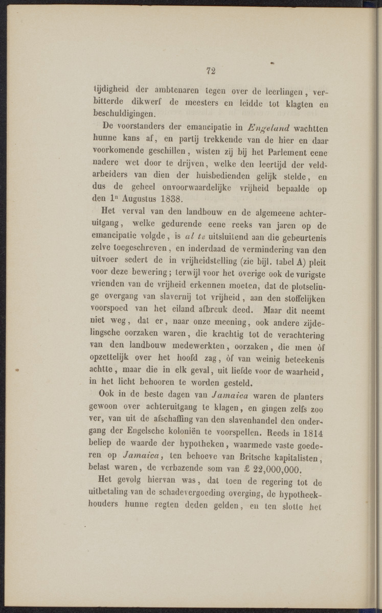 Rapport der reis van Z.M. Stoomschip Vesuvius, van Curaçao naar Nederland, onder het aandoen van de havens St. Domingo, Kingstown en Havanna - 