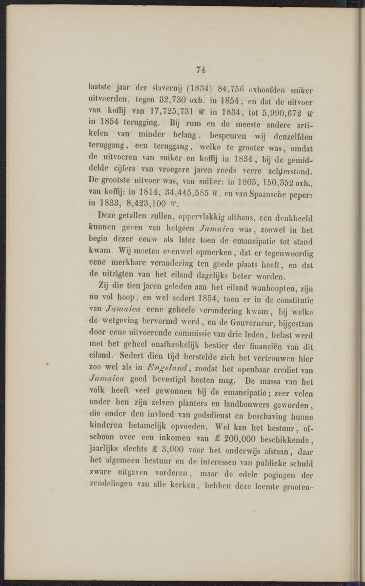 Rapport der reis van Z.M. Stoomschip Vesuvius, van Curaçao naar Nederland, onder het aandoen van de havens St. Domingo, Kingstown en Havanna - 