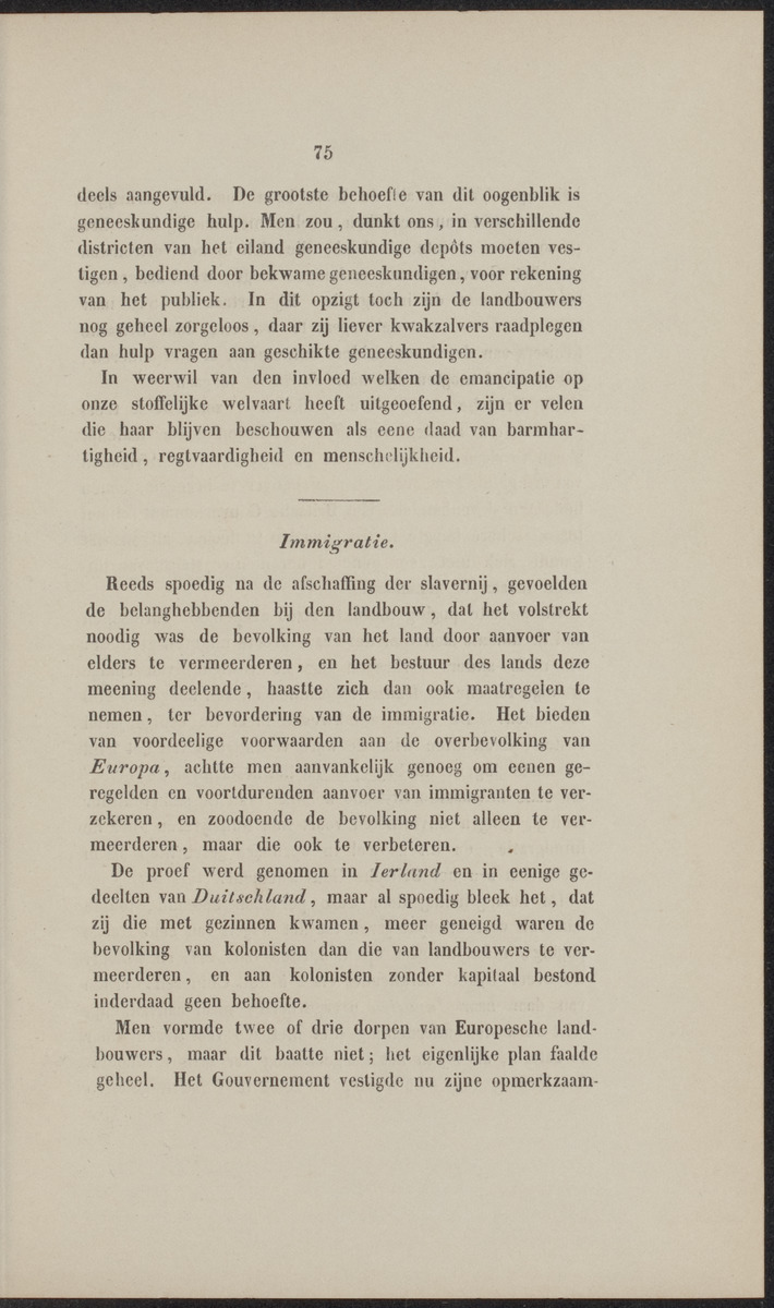 Rapport der reis van Z.M. Stoomschip Vesuvius, van Curaçao naar Nederland, onder het aandoen van de havens St. Domingo, Kingstown en Havanna - 