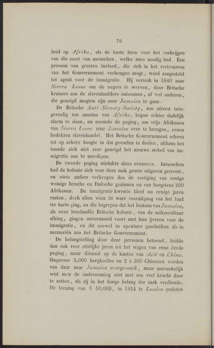 Rapport der reis van Z.M. Stoomschip Vesuvius, van Curaçao naar Nederland, onder het aandoen van de havens St. Domingo, Kingstown en Havanna - 