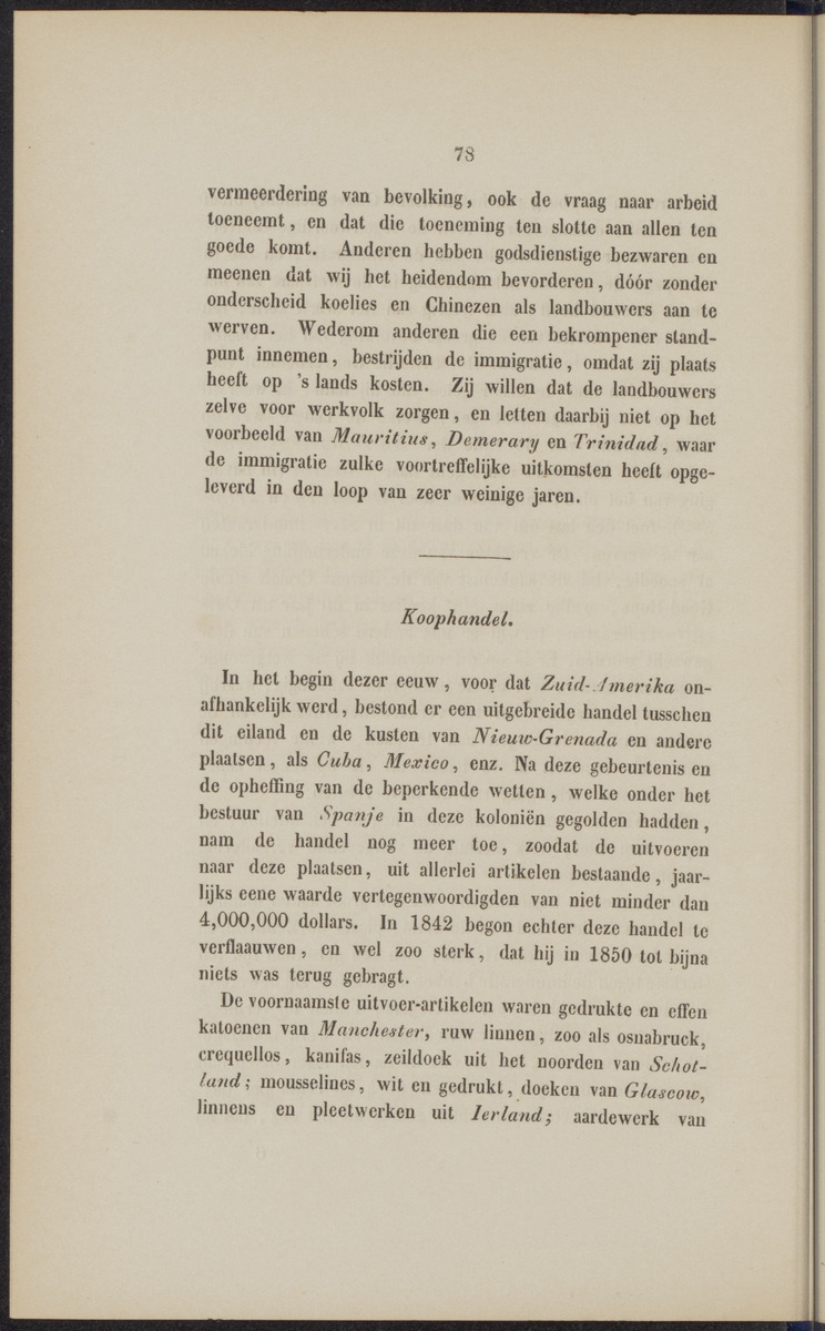 Rapport der reis van Z.M. Stoomschip Vesuvius, van Curaçao naar Nederland, onder het aandoen van de havens St. Domingo, Kingstown en Havanna - 