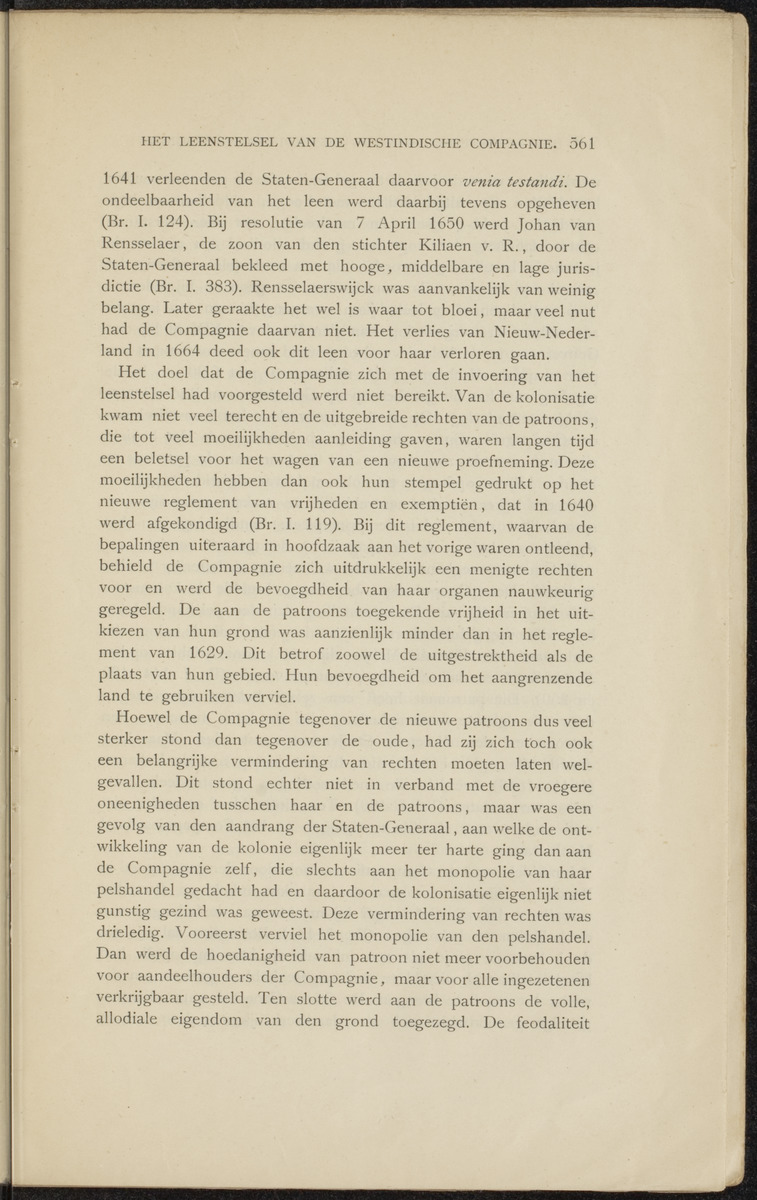 Het leenstelsel van de West-Indische Compagnie - 