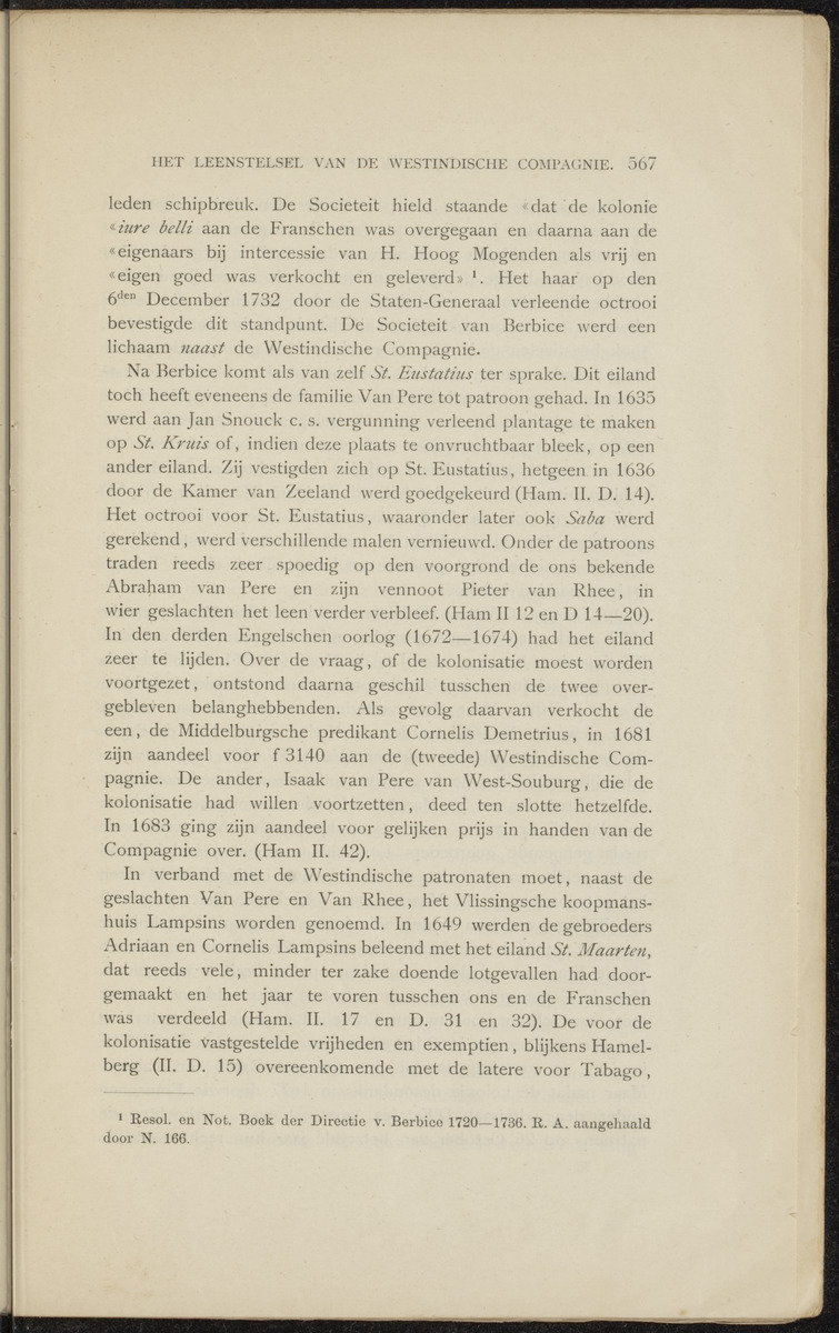 Het leenstelsel van de West-Indische Compagnie - 