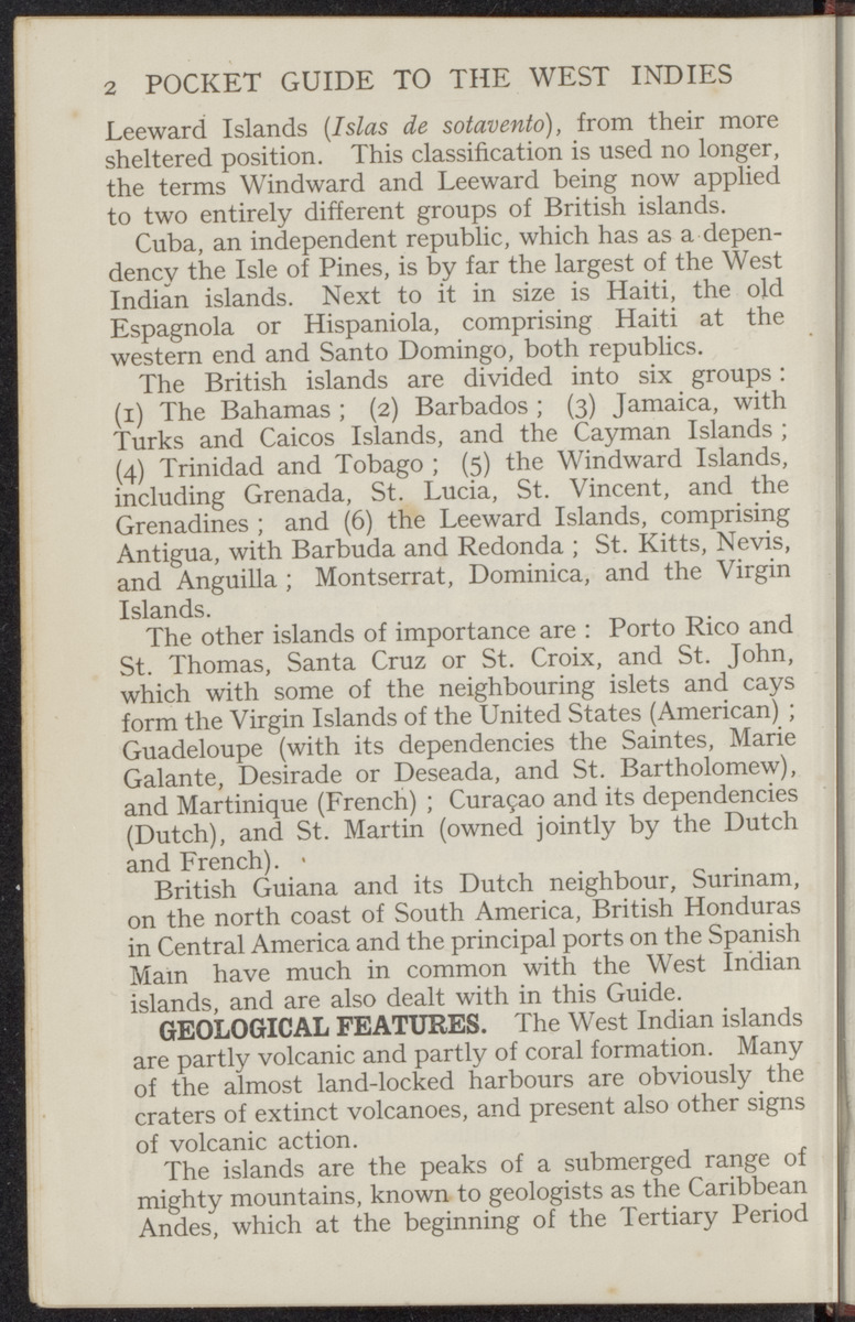 The pocket guide to the West-Indies, British Guiana, British Honduras, Bermuda, the Spanish Main, Surinam and the Panama canal - 