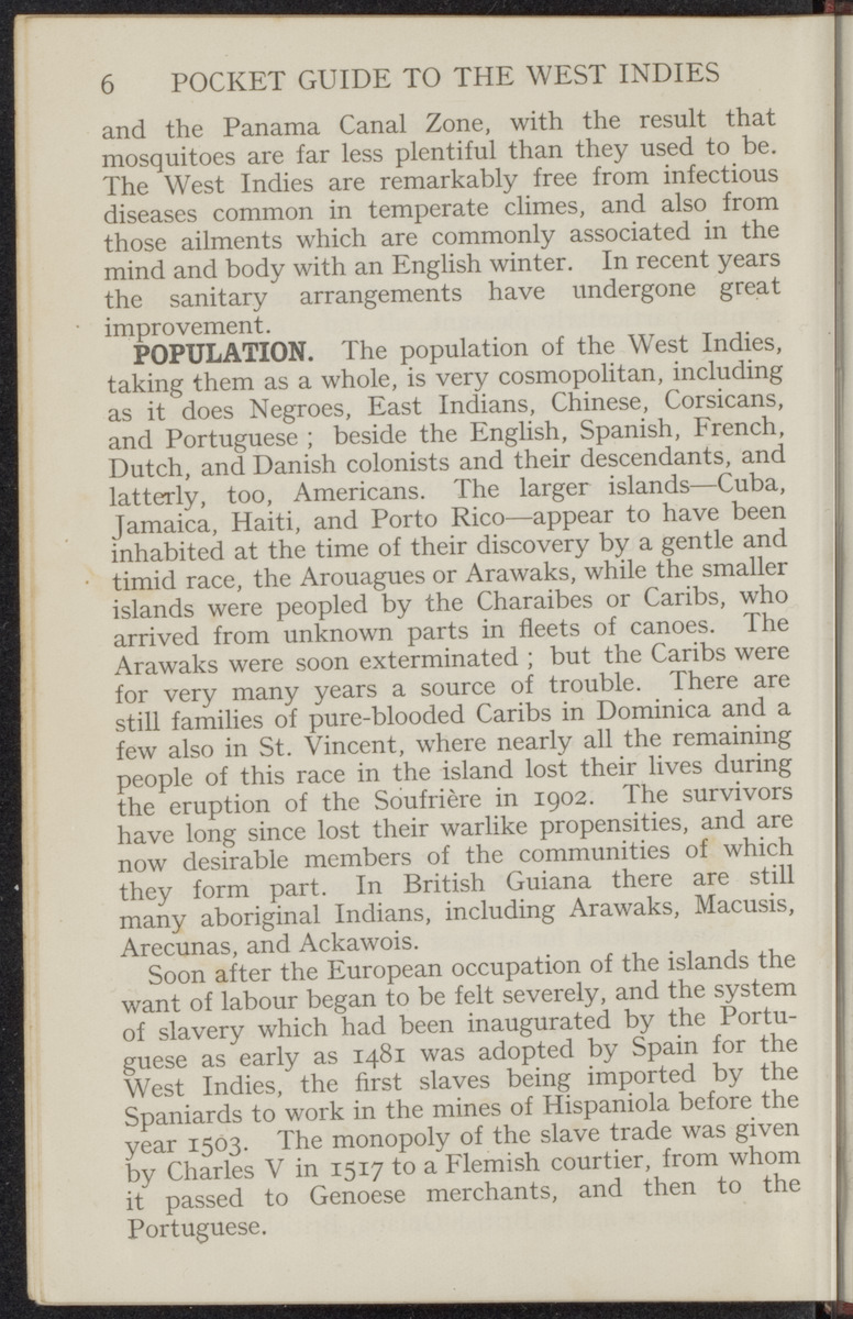 The pocket guide to the West-Indies, British Guiana, British Honduras, Bermuda, the Spanish Main, Surinam and the Panama canal - 