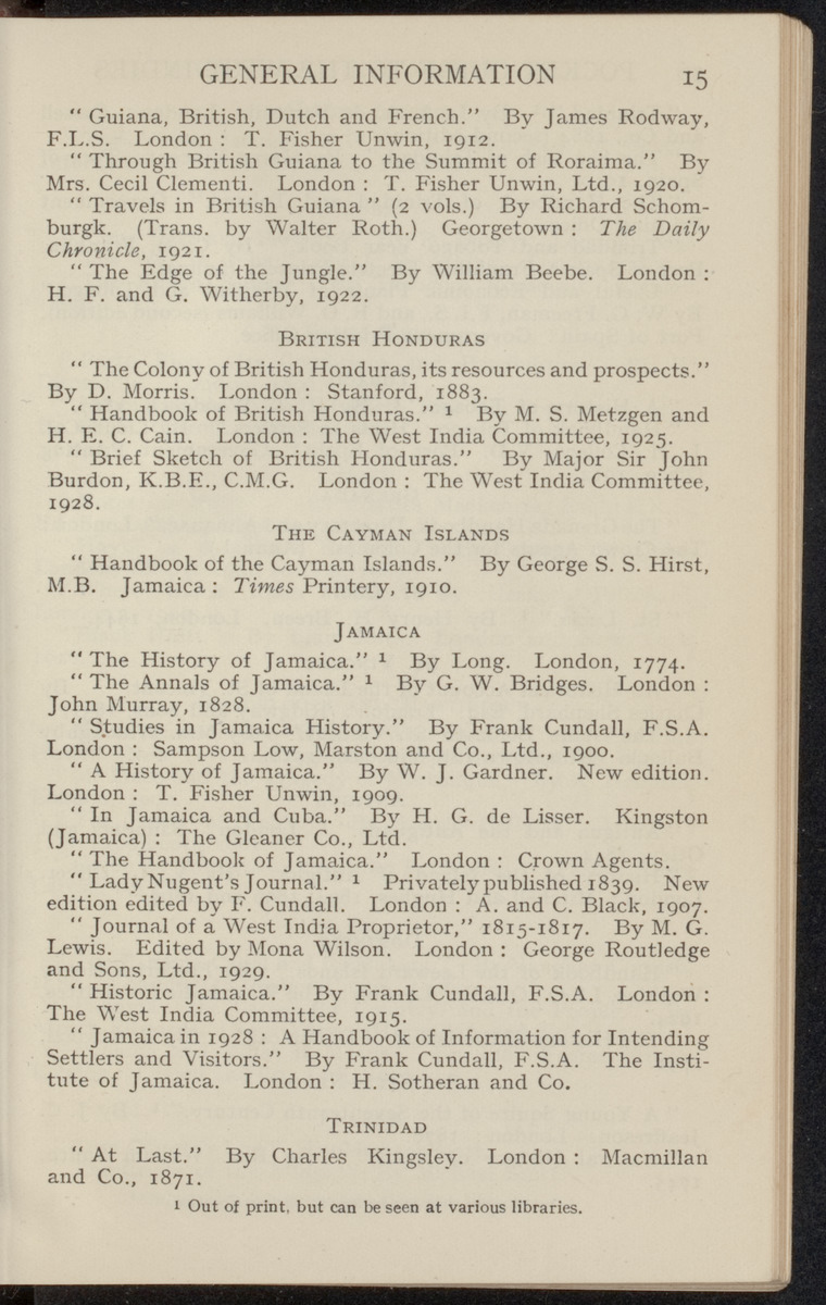 The pocket guide to the West-Indies, British Guiana, British Honduras, Bermuda, the Spanish Main, Surinam and the Panama canal - 