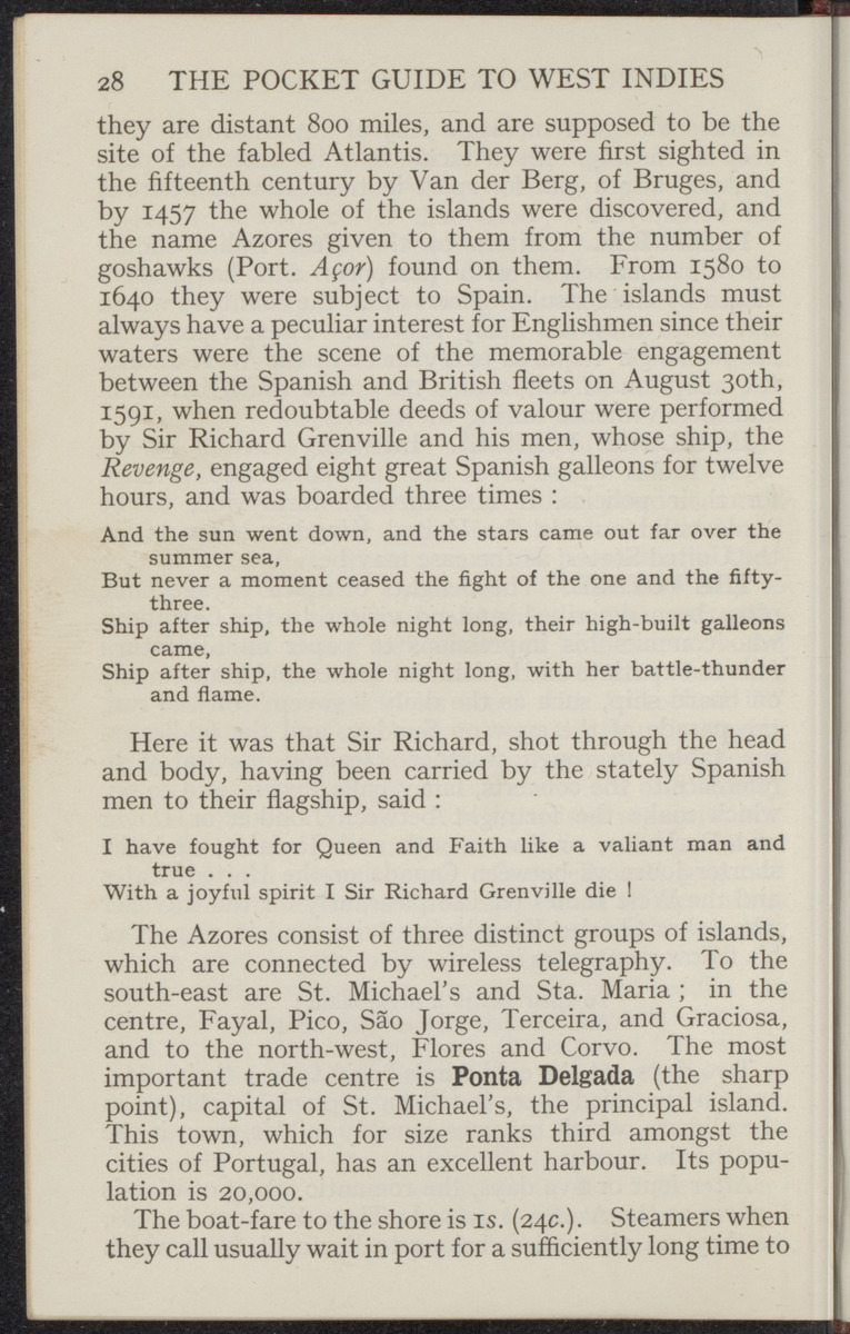 The pocket guide to the West-Indies, British Guiana, British Honduras, Bermuda, the Spanish Main, Surinam and the Panama canal - 