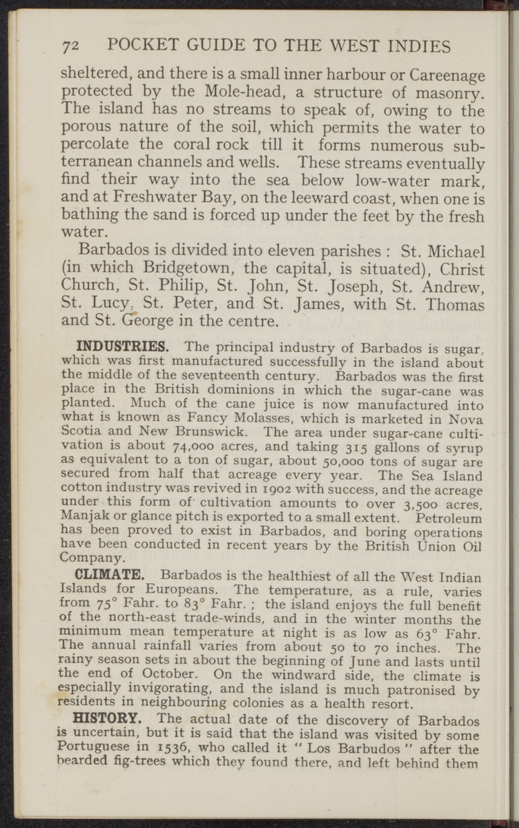 The pocket guide to the West-Indies, British Guiana, British Honduras, Bermuda, the Spanish Main, Surinam and the Panama canal - 