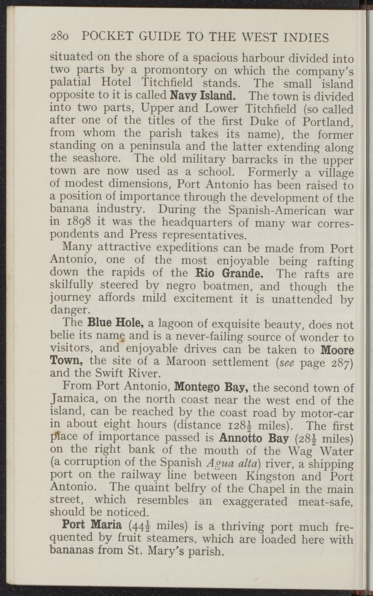The pocket guide to the West-Indies, British Guiana, British Honduras, Bermuda, the Spanish Main, Surinam and the Panama canal - 