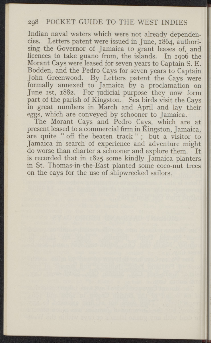 The pocket guide to the West-Indies, British Guiana, British Honduras, Bermuda, the Spanish Main, Surinam and the Panama canal - 