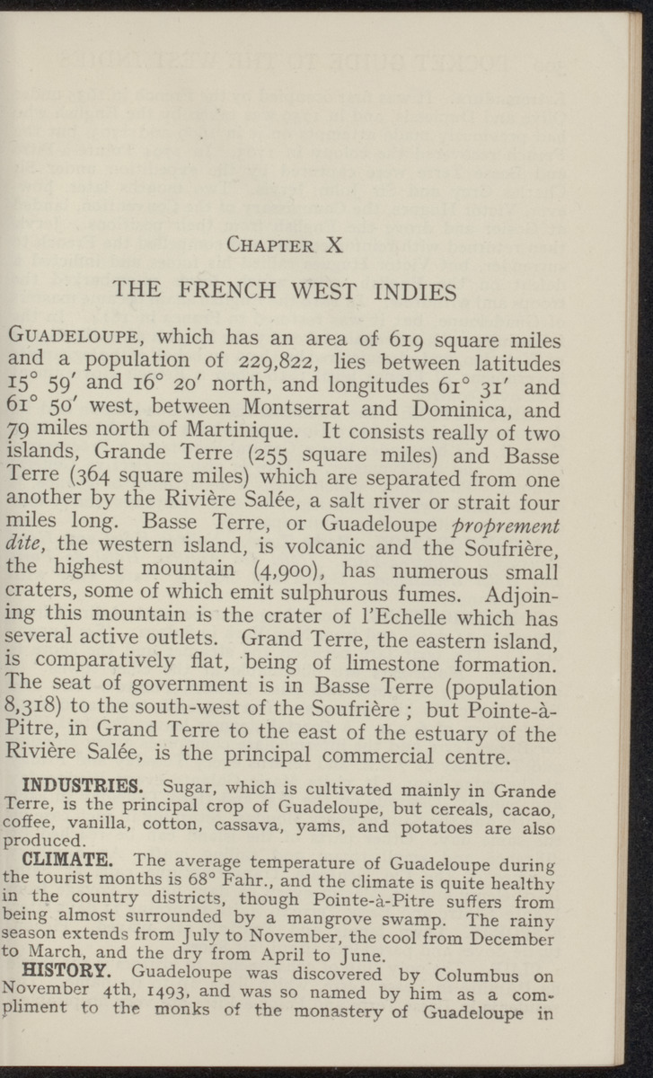 The pocket guide to the West-Indies, British Guiana, British Honduras, Bermuda, the Spanish Main, Surinam and the Panama canal - 