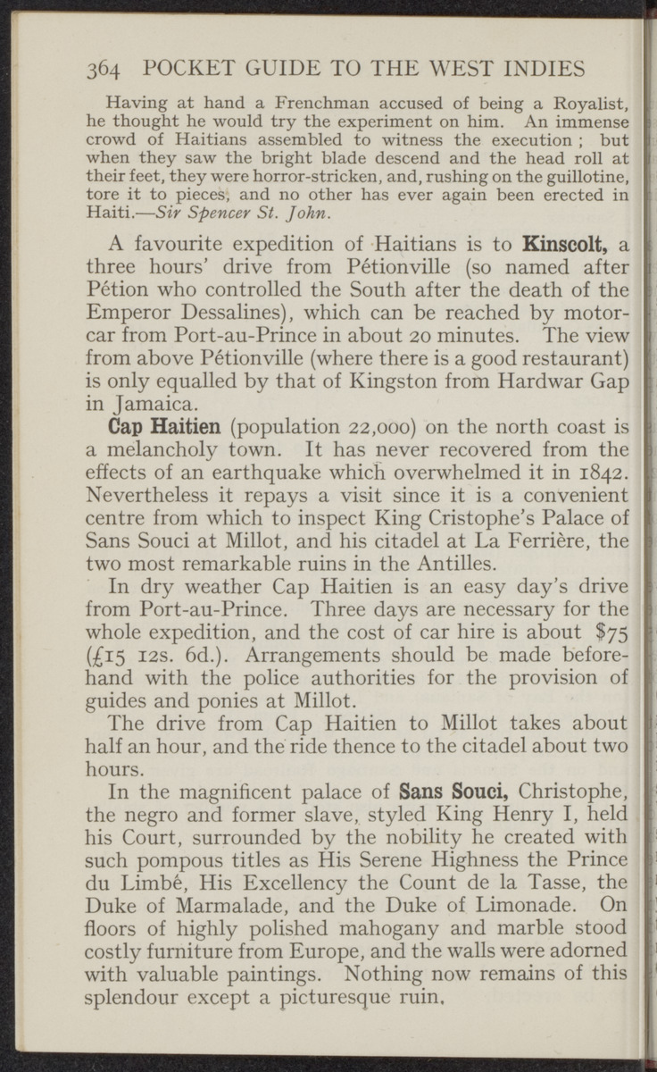 The pocket guide to the West-Indies, British Guiana, British Honduras, Bermuda, the Spanish Main, Surinam and the Panama canal - 
