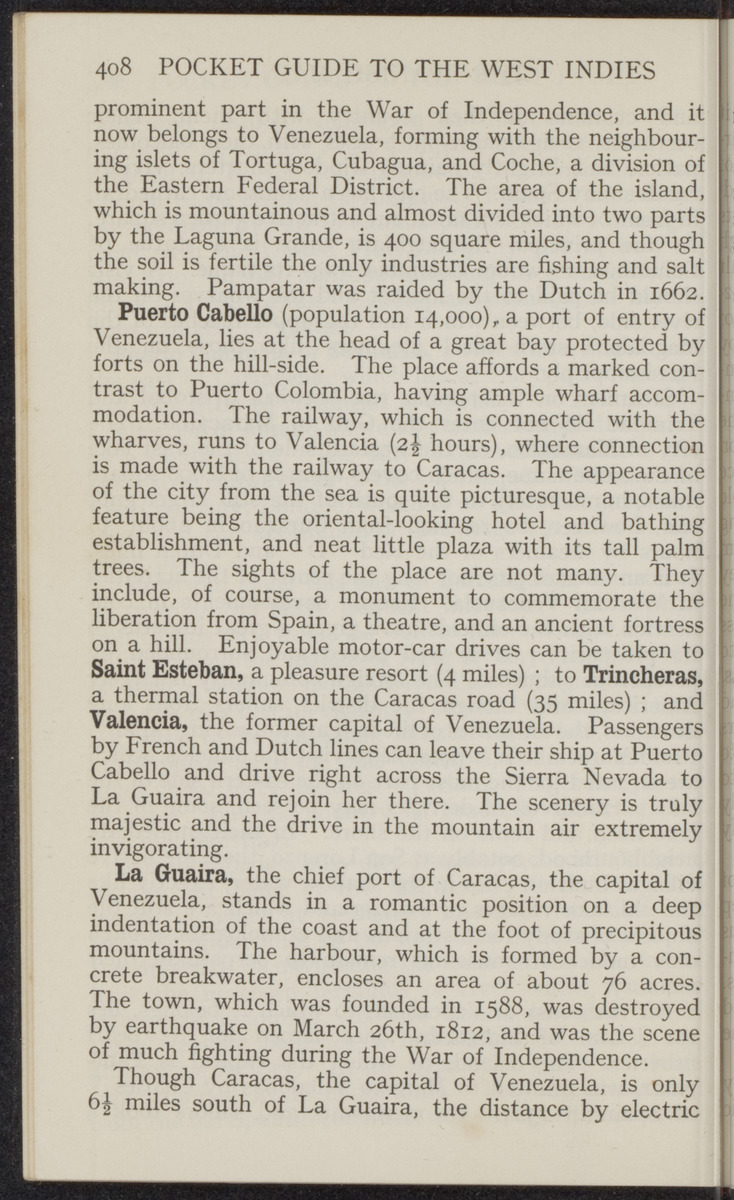 The pocket guide to the West-Indies, British Guiana, British Honduras, Bermuda, the Spanish Main, Surinam and the Panama canal - 