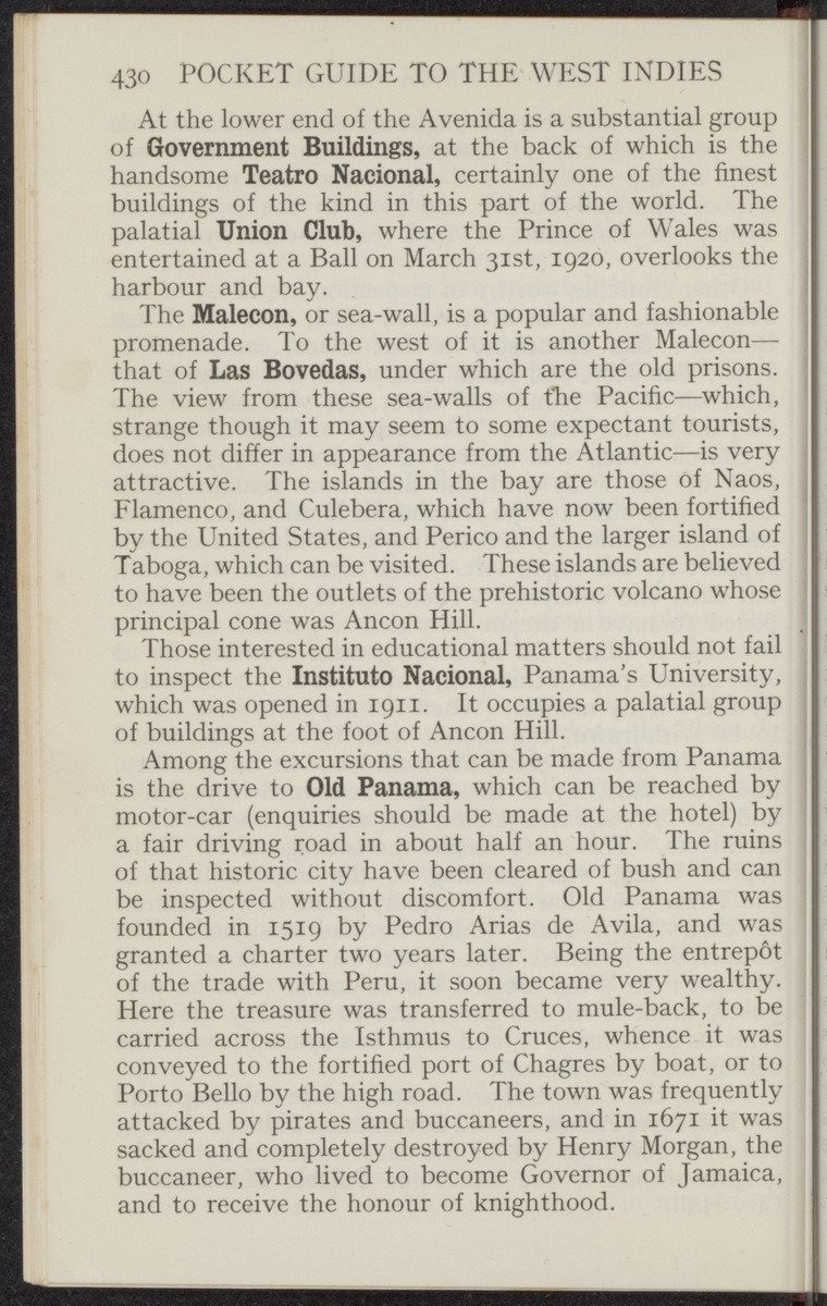 The pocket guide to the West-Indies, British Guiana, British Honduras, Bermuda, the Spanish Main, Surinam and the Panama canal - 
