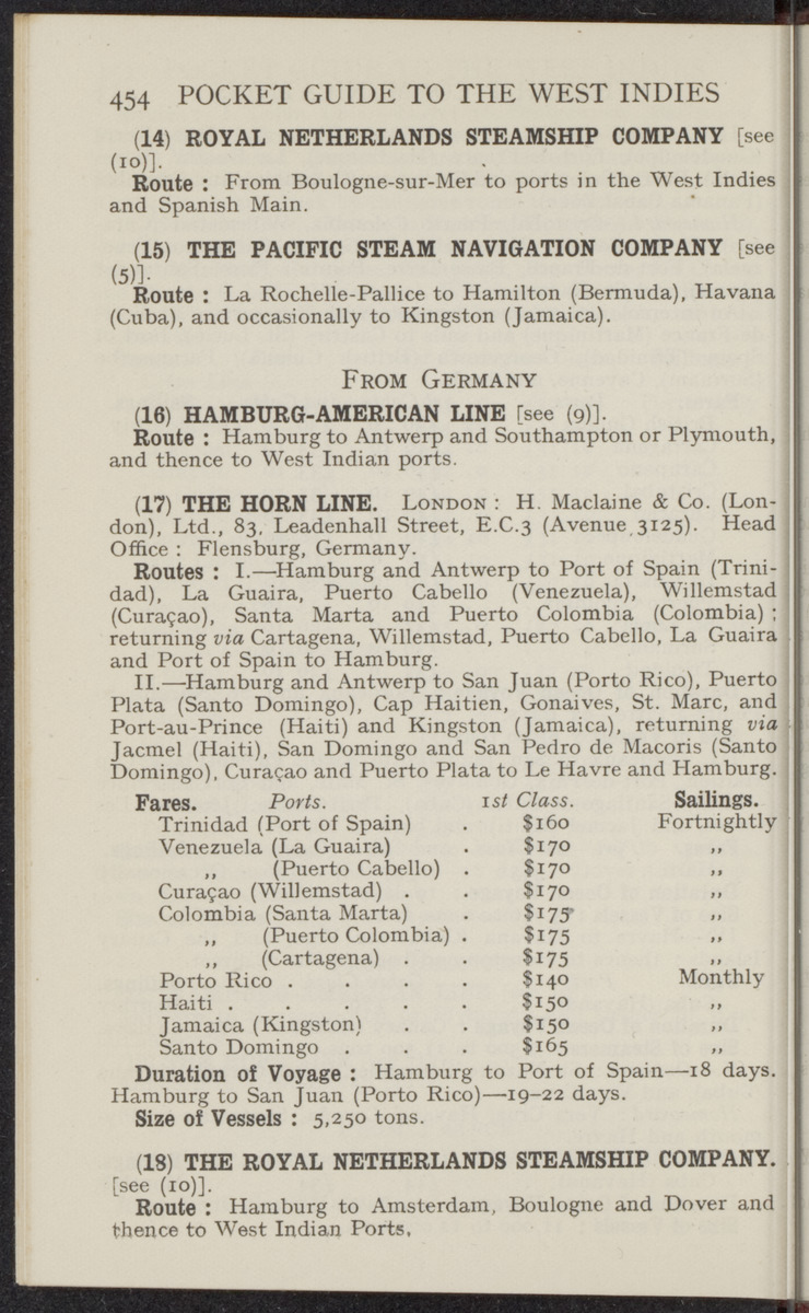 The pocket guide to the West-Indies, British Guiana, British Honduras, Bermuda, the Spanish Main, Surinam and the Panama canal - 