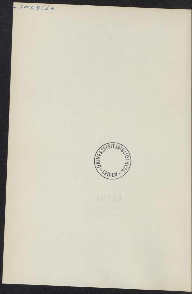 Vaststelling van het Curaçaosch Faillissementsbesluit 1931 - 
